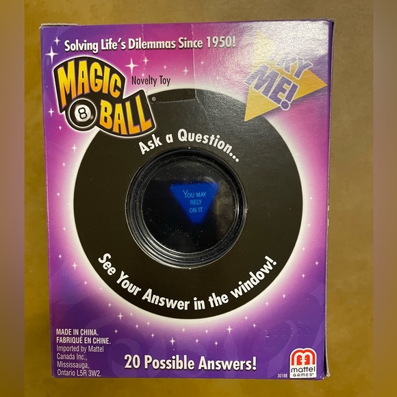 NWT 🎉Host Pick🎉 Mattel Magic 8 Ball - Picture 2 of 3